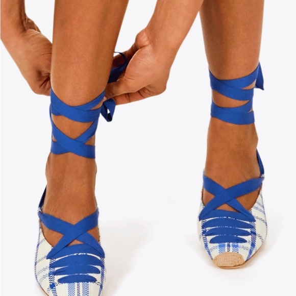 Tory Burch Florence lace up espadrilles - Picture 2 of 9